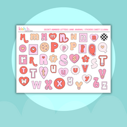 Secret Admirer Letters | Journal Stickers (ONLINE ORDER ONLY)
