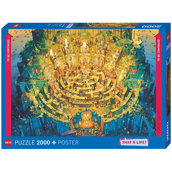 Deep Down That's Life 2000 Piece Jigsaw Puzzle Heye (ONLINE ORDER ONLY)