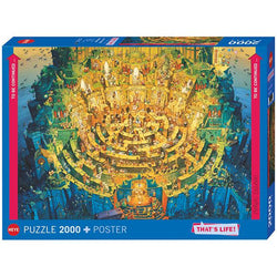 Deep Down That's Life 2000 Piece Jigsaw Puzzle Heye (ONLINE ORDER ONLY)