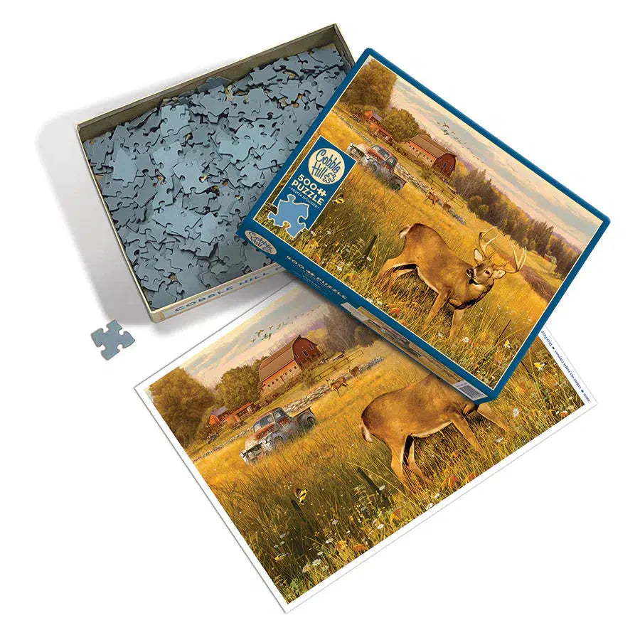 Deer Field 500 Piece Jigsaw Puzzle Cobble Hill (ONLINE ORDER ONLY)