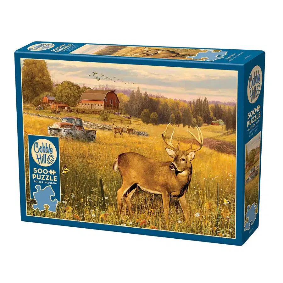 Deer Field 500 Piece Jigsaw Puzzle Cobble Hill (ONLINE ORDER ONLY)
