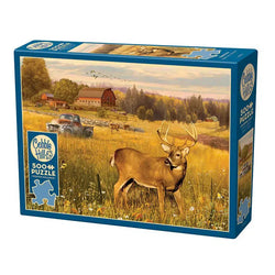 Deer Field 500 Piece Jigsaw Puzzle Cobble Hill (ONLINE ORDER ONLY)