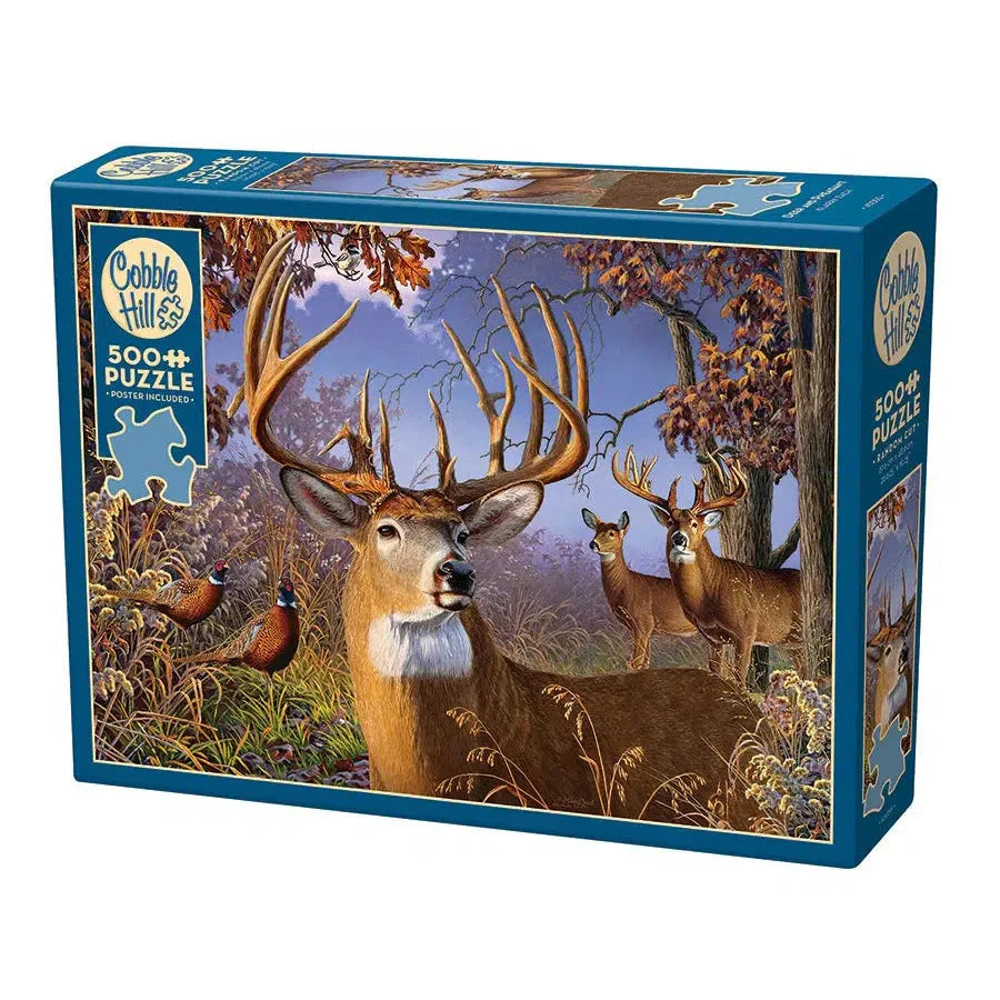 Deer & Pheasant 500 Piece Jigsaw Puzzle Cobble Hill (ONLINE ORDER ONLY)