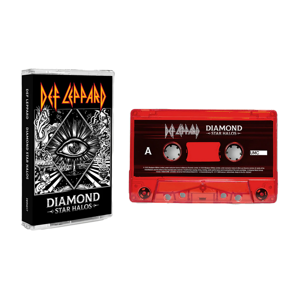 Def Leppard - Diamond Star Halos [Red Cassette] [Cassette] (ONLINE ORDER ONLY)