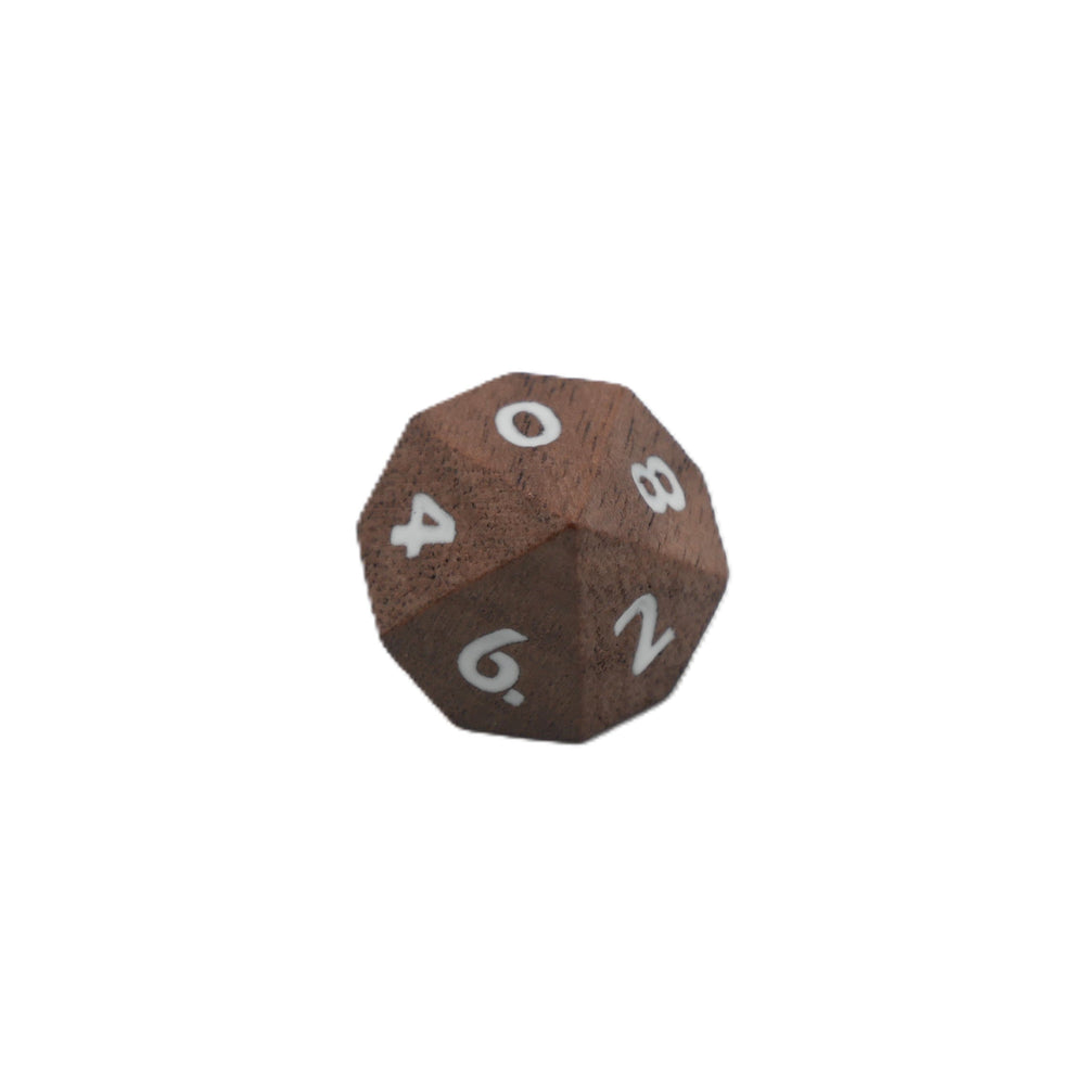 Deku Seed- 7 Piece DnD Dice Set | Wood RPG Gaming Dice (ONLINE ORDER ONLY)