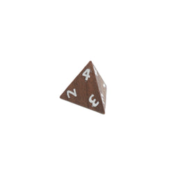 Deku Seed- 7 Piece DnD Dice Set | Wood RPG Gaming Dice (ONLINE ORDER ONLY)