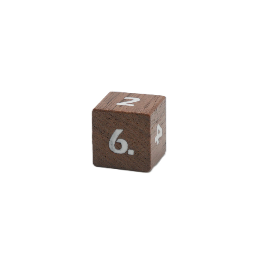 Deku Seed- 7 Piece DnD Dice Set | Wood RPG Gaming Dice (ONLINE ORDER ONLY)