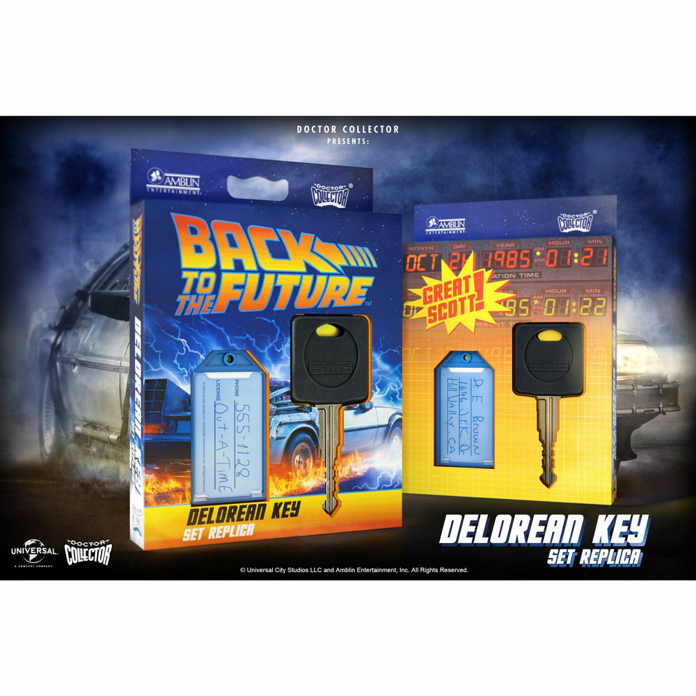 Back to the Future DeLorean Key Set Replica (ONLINE ORDER ONLY)