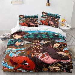 Demon Slayer Bedding Set Duvet Covers (Online Order Only)