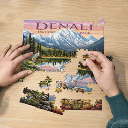 Denali National Park 210 Piece Jigsaw Puzzle Boardwalk (ONLINE ORDER ONLY)