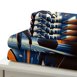 Denver Broncos Bedding Set Duvet Cover Without Filler (Online Order Only)