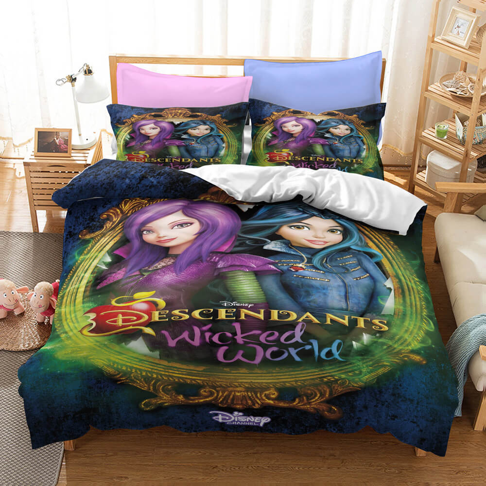 Descendants Bedding Set Quilt Duvet Cover Without Filler (Online Order Only)