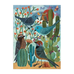 Desert Avian Friends 1000 Piece Jigsaw Puzzle Galison New (ONLINE ORDER ONLY)
