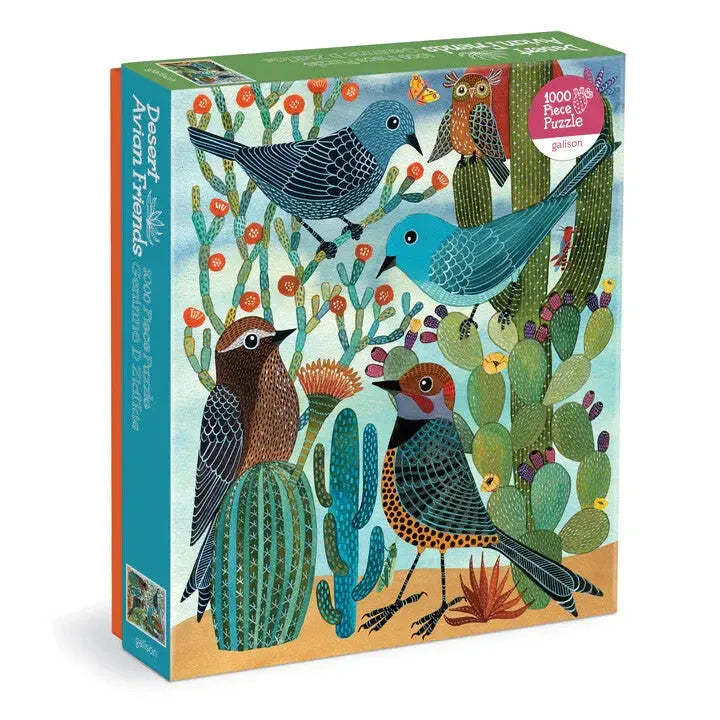 Desert Avian Friends 1000 Piece Jigsaw Puzzle Galison New (ONLINE ORDER ONLY)