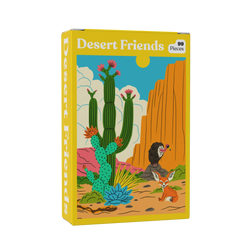Desert Friends 99 Piece Mini Jigsaw Puzzle Puzzledly