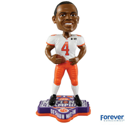 Clemson Tigers NCAA College Football National Champions Bobbleheads (ONLINE ORDER ONLY)