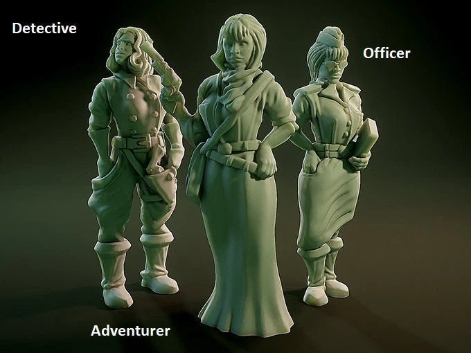 3D Printed Nafarrate NPCS Lovecraftian Bestiary 28 32 mm D&D (Online Only)
