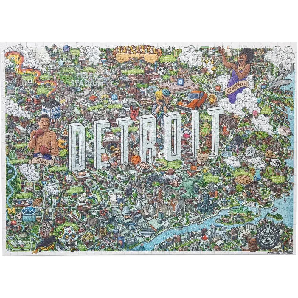 Detroit 1000 Piece Jigsaw Puzzle Birdie (ONLINE ORDER ONLY)