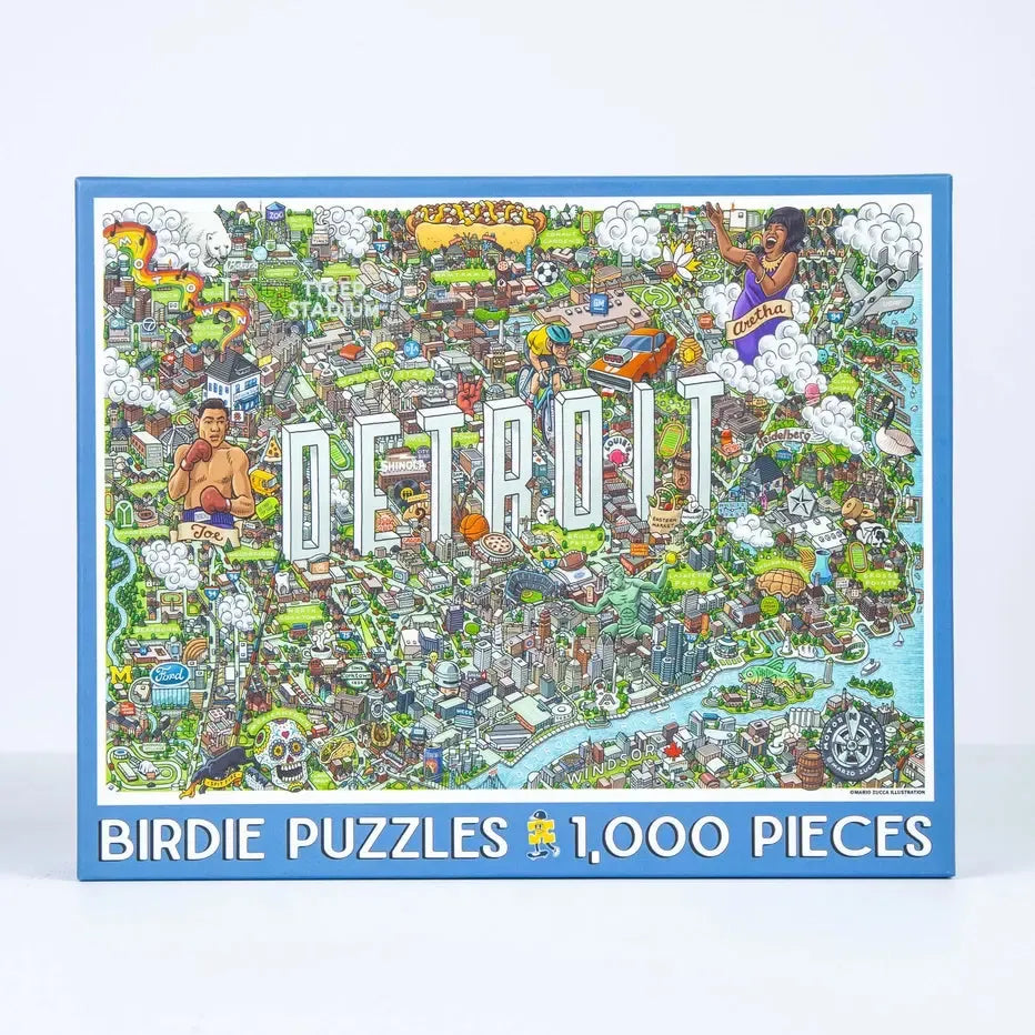 Detroit 1000 Piece Jigsaw Puzzle Birdie (ONLINE ORDER ONLY)