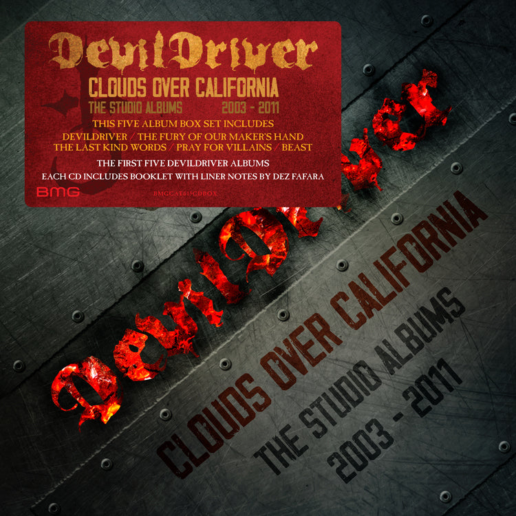 DevilDriver - Clouds Over California : The Studio Albums 2003 – 2011 [CD] (ONLINE ORDER ONLY)