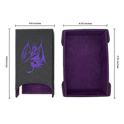 Dice Tray / Tower Bundle: Purple Dragon (ONLINE ORDER ONLY)