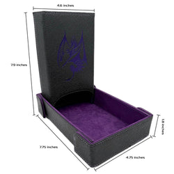 Dice Tray / Tower Bundle: Purple Dragon (ONLINE ORDER ONLY)