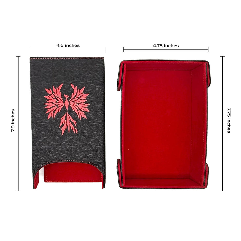 Dice Tray / Tower Bundle: Red Phoenix (ONLINE ORDER ONLY)