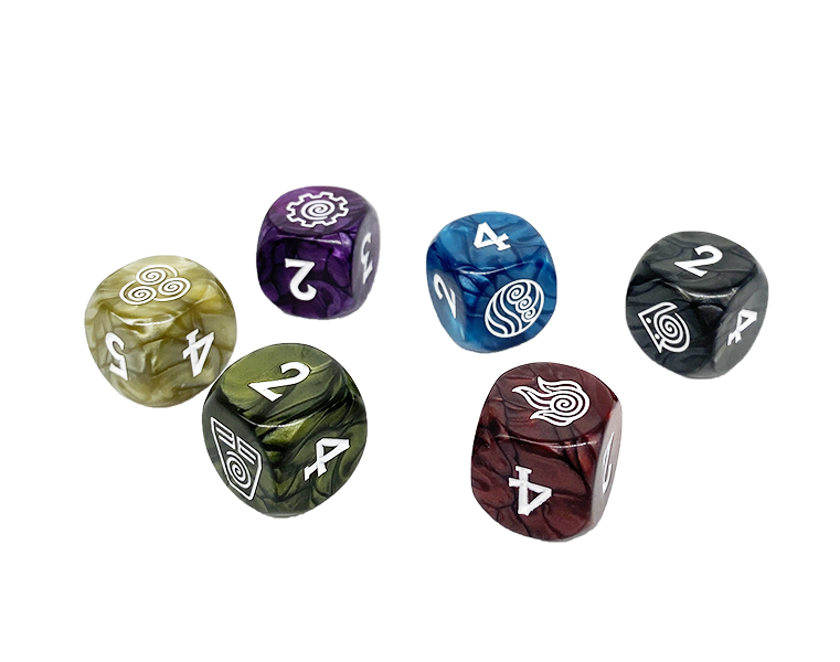 Avatar Legends RPG Dice Pack (ONLINE ORDER ONLY)