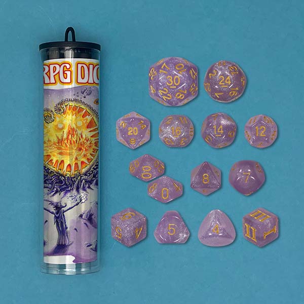 Dungeon Crawl Classics Dice: Supernal Star Seeds (ONLINE ORDER ONLY)
