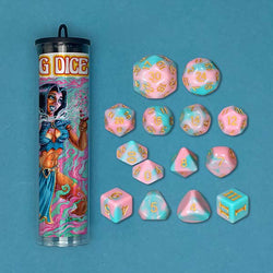 Dungeon Crawl Classics Dice: Vello's Crystalized Creations (ONLINE ORDER ONLY)