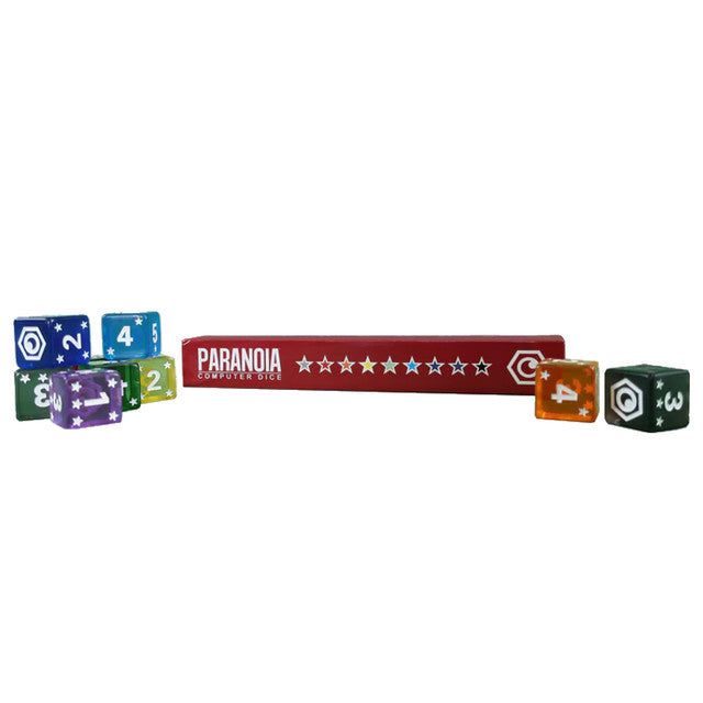 Paranoia: Computer Dice (8) (ONLINE ORDER ONLY)