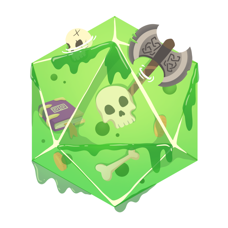 Die Cut Decal - Ooze of Doom (ONLINE ORDER ONLY)