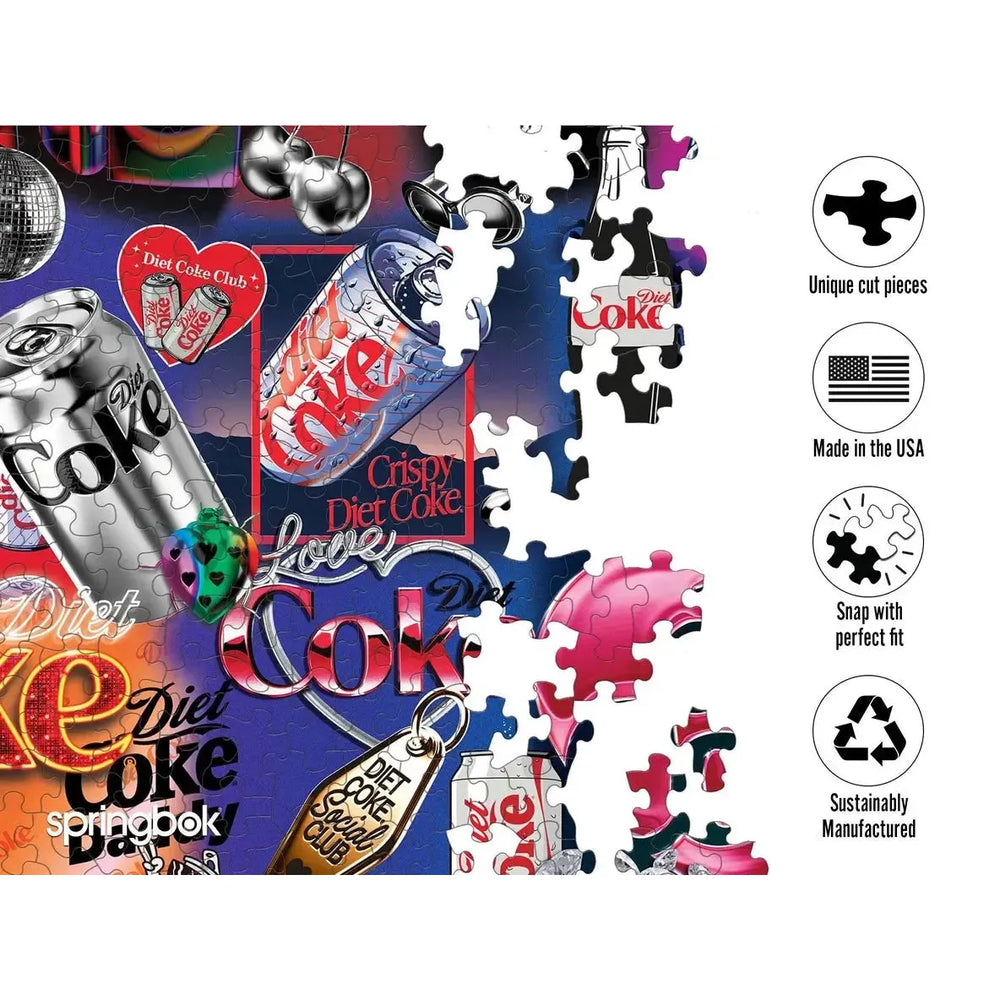 Diet Coke Bling 1000 Piece Jigsaw Puzzle Springbok
