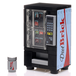 Diet Brick - B3 Customs Soda Vending Machine made using LEGO parts (Online Order Only)
