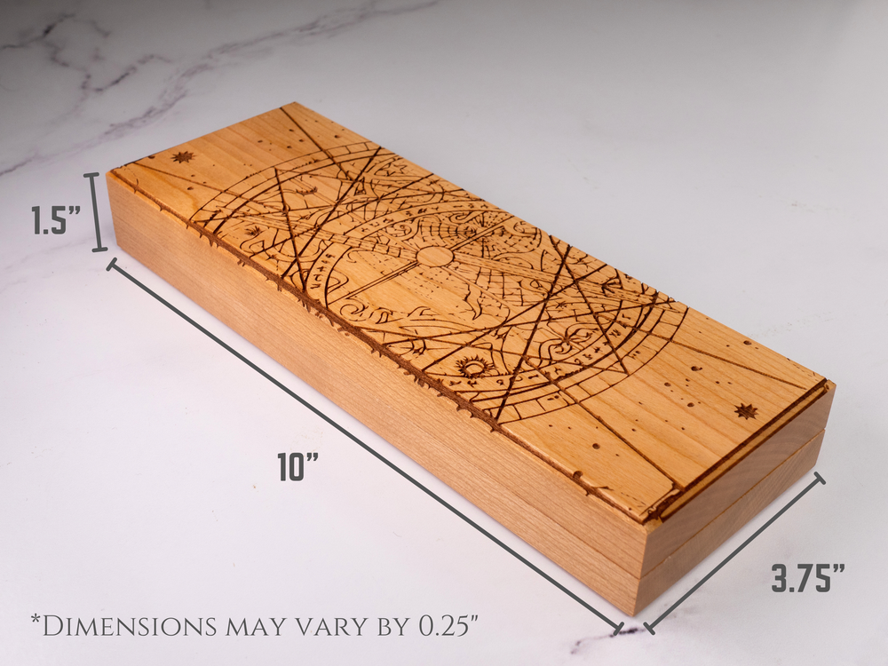 Astrolabe | Engraved Dual Hex Dice Vault (ONLINE ORDER ONLY)