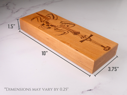 Barbarian | Engraved Dual Hex Dice Vault (ONLINE ORDER ONLY)