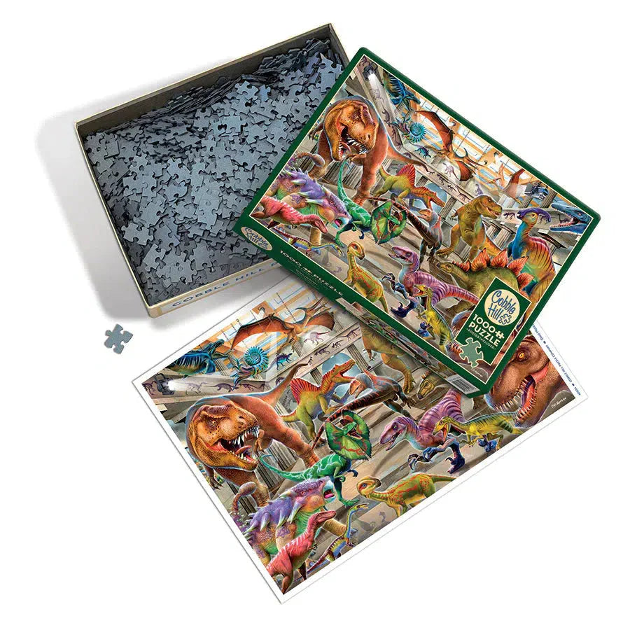 Dino Museum 1000 Piece Jigsaw Puzzle Cobble Hill (ONLINE ORDER ONLY)