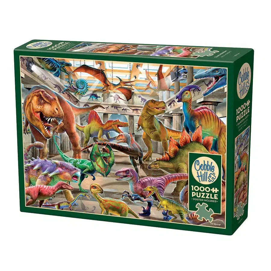 Dino Museum 1000 Piece Jigsaw Puzzle Cobble Hill (ONLINE ORDER ONLY)