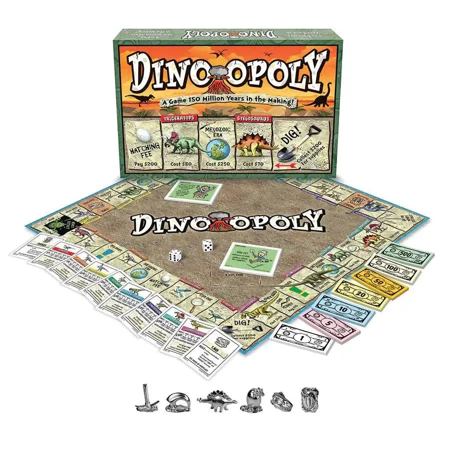 Dino-Opoly Board Game Outset (ONLINE ORDER ONLY)