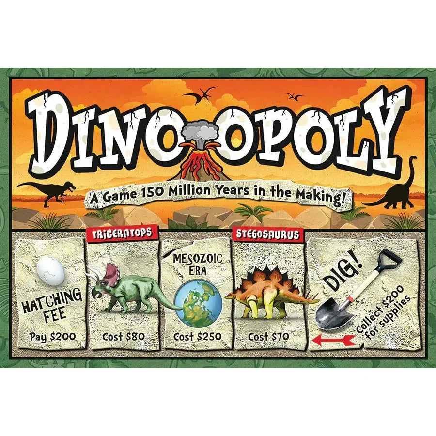 Dino-Opoly Board Game Outset (ONLINE ORDER ONLY)