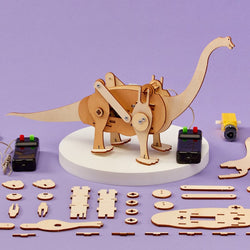 Dinosaur Robot Brachiosaurus DIY Kit, Educational STEM Toy (ONLINE ORDER ONLY)