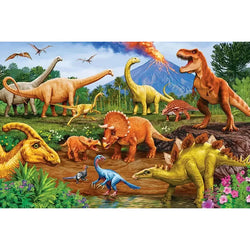Dinos 35 Piece Floor Jigsaw Puzzle Cobble Hill
