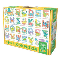 Dinosaur Alphabet 35 Piece Floor Jigsaw Puzzle Cobble Hill