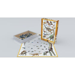 Dinosaurs of the Jurassic Period 1000 Piece Jigsaw Puzzle Eurographics (ONLINE ORDER ONLY)