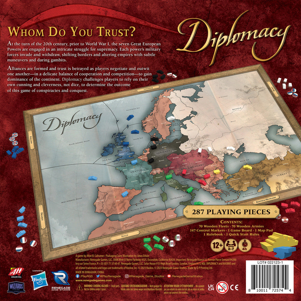 Diplomacy (ONLINE ORDER ONLY)