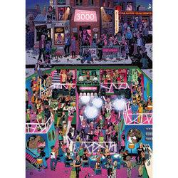 Disco "3000" 1000 Piece Jigsaw Puzzle Heye (ONLINE ORDER ONLY)