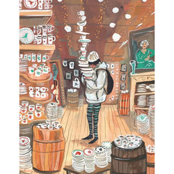 Dish Store 100 Piece Mini Jigsaw Puzzle NYPC (ONLINE ORDER ONLY)
