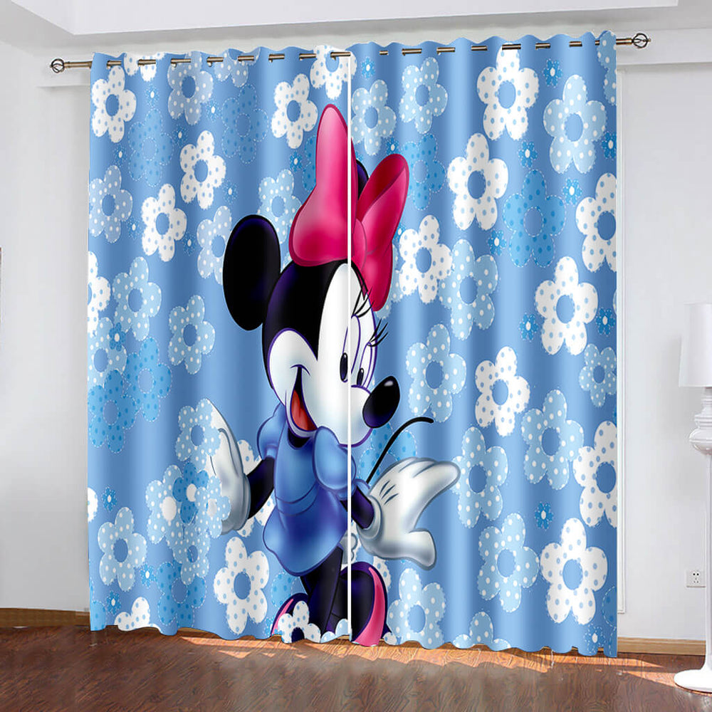 Disney Mickey Mouse Curtains Blackout Window Drapes (Online Order Only)