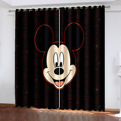 Disney Mickey Mouse Curtains Blackout Window Drapes (Online Order Only)