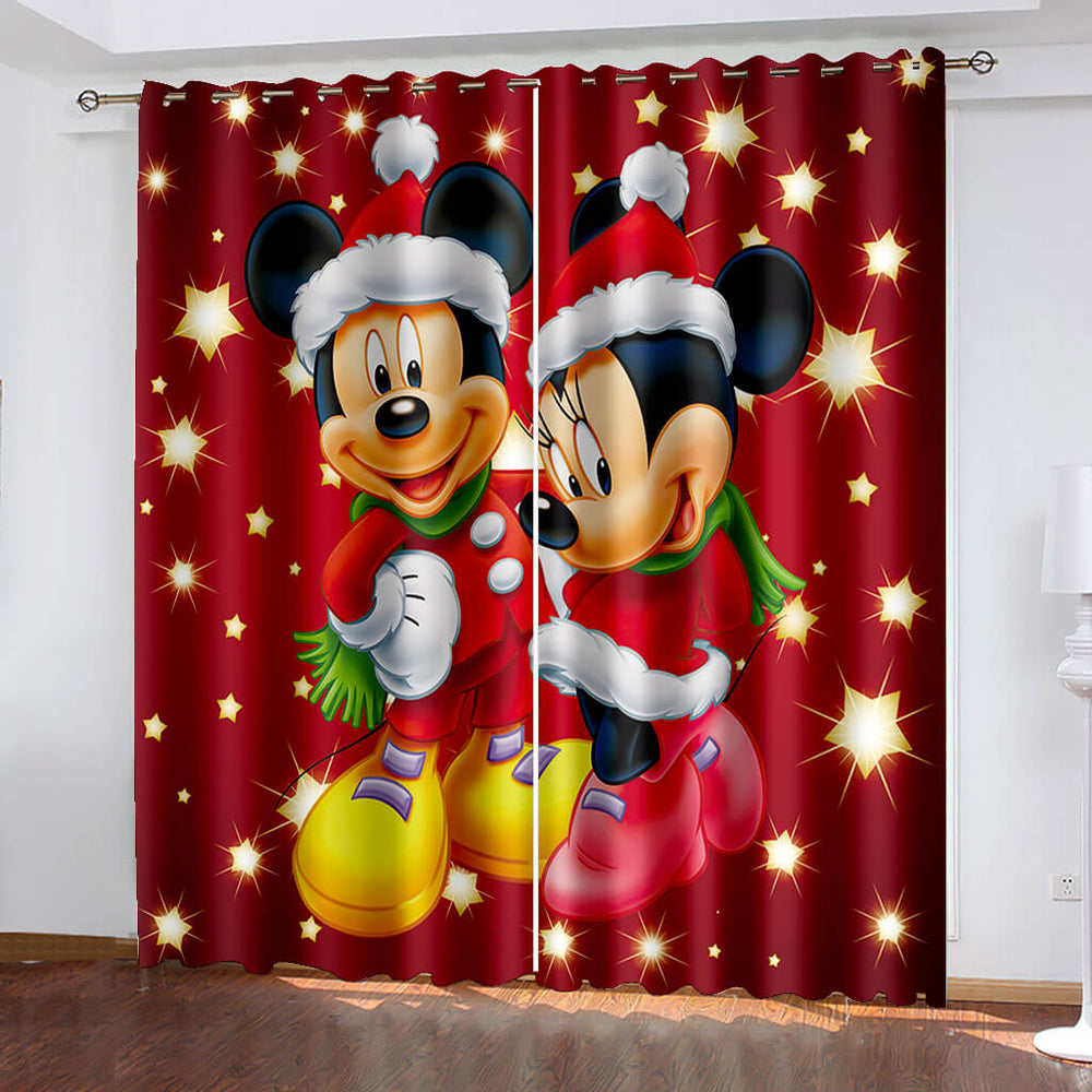 Disney Mickey Mouse Curtains Blackout Window Drapes (Online Order Only)